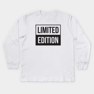 Limited Edition Kids Long Sleeve T-Shirt